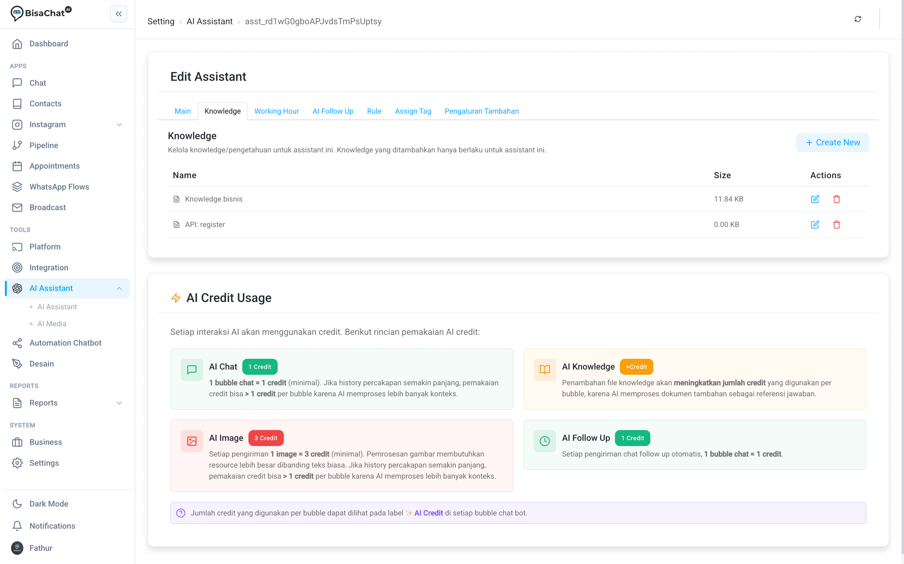 Knowledge Base Upload